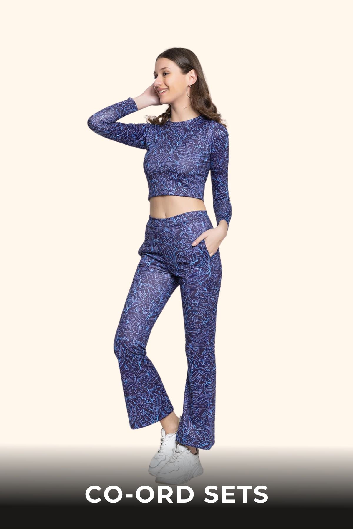 Top and flared trousers set - Co ord Sets - Women